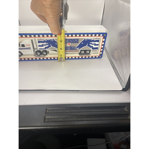 1994 Baltimore Colts CFL Limited Edition Diecast Metal Truck Hauler - Picture 4 of 6